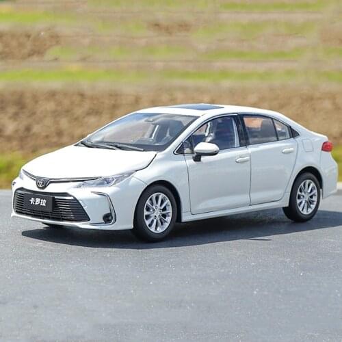 1/18 alloy casting car model original factory FAW TOYOTA 12th generation Corolla collection holiday gift Children toys