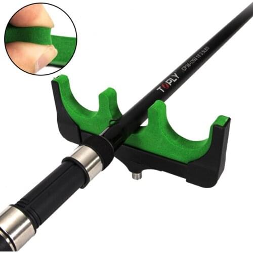 3-6holes Carp Fishing Rod Holder Stand 16-30cm Hard EVA Foam Top Feeder Rod Pod