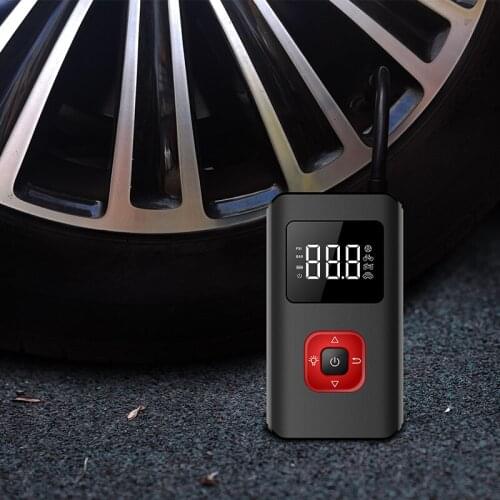 Portable 150PSI mini electric Compressor air pump With LED Wireless Tire Inflatable Pump for For Car Motorcycle Bicycle Tire