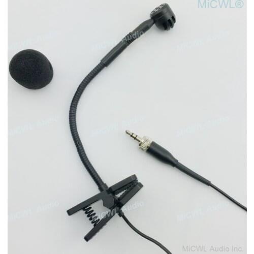 Pro Saxophone Violin Trumpet Instrument Microphone For Sennheiser G1 G2 G3 G4 Wireless 3.5mm Screw Lock Stereo Transmitter