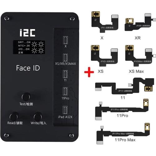 I2C Face ID Dot matrix Projection Repair Programmer for X XS XSMAX 11 11pro 11promax Camera Lattice Repair Replace Dot Cable