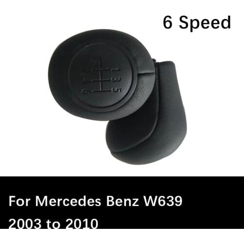 6 Speed gear Shift Knob For Mercedes Benz W639 2003 to 2010 car Shift Knob Auto Car Manual Lever Shift Knob assessories