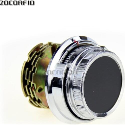 Free shipping DIY 4 pcs Lock plate Password Locks Steel Safe Tools For Doors Bright Chrome Safety Deposit Box Four-Disk Lock