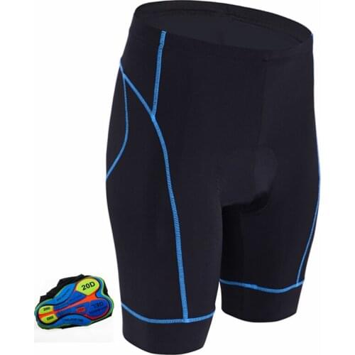 Pro Team 20D Gel Padded Cycling Shorts Men Bicycle short Pants Mtb Bike Trousers Tights Sports Wear Bycicle Clothes