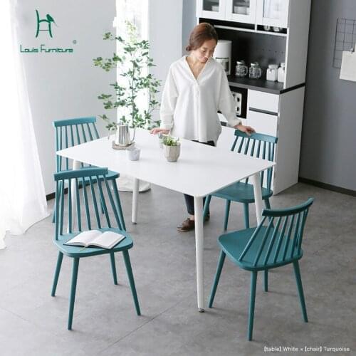 Louis Fashion Cafe Chairs Nordic Modern Minimalist Fashion Restaurants Leisure Coffee Conference Backchairs