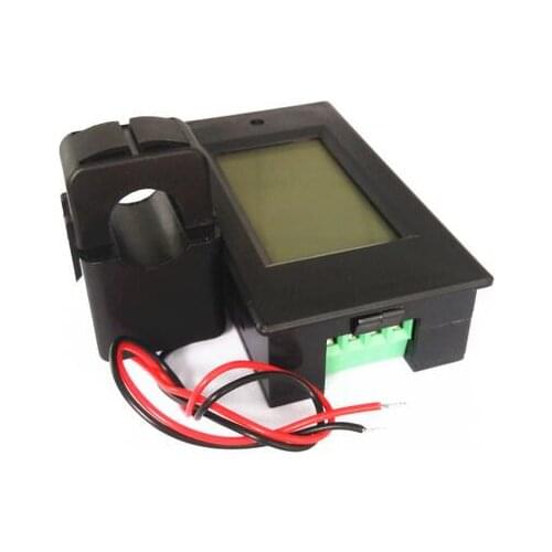 Open Current Transformer AC 100A Digital LED Power Panel Meter Monitor Power Energy Voltmeter Ammeter watt meter voltage meter