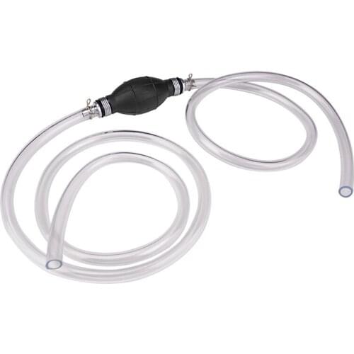 8mm/10mm Universal Manual Fuel Pump With PVC Pipe Water Oil Transfer Pump Petrol Diesel Hand Primer Bulb For Car Marine Outboard