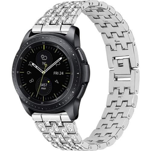 18/20/22mm Jewelry Bracelet For Samsung Gear S3 Replacement Strap For Samsung Galaxy Watch 46/42/AMAZFIT GTR 42/47 Accessories