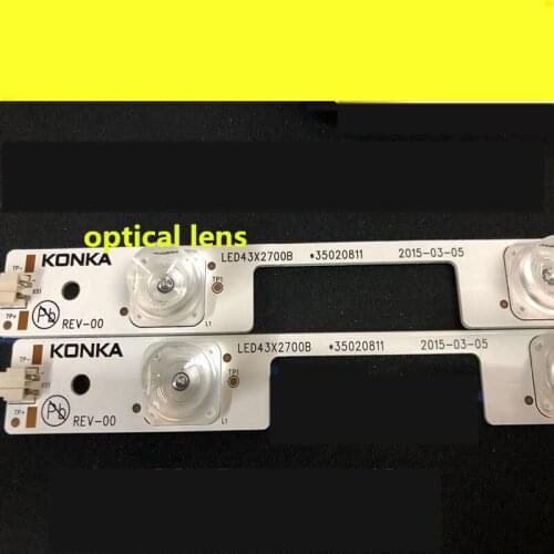 100piece FOR maintenance Konka Skyworth Changhong Hisense TCL LCD TV LED Backlight optical lens 3535 2835 3528 3030 3228 2828