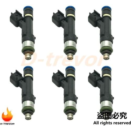 6PCS 0280158162 CM-5152 Fuel Injectors For 2009-2011 Mercury Mariner L5-VE