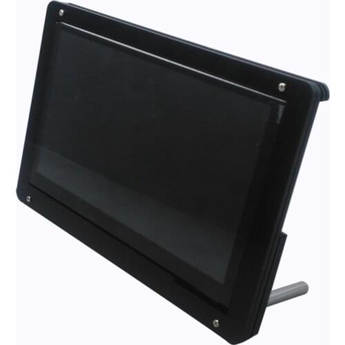 7 Inch LCD Acrylic Case Raspberry Pi 3 Model B LCD Touch Screen Display Monitor Bracket Case for Raspberry Pi 4 LCD Screen