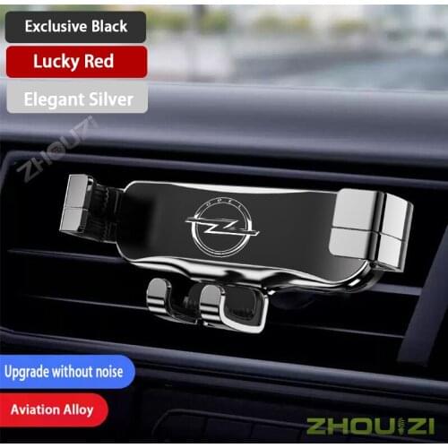 Car Phone Holder For Opel Afira B Corsa D Insignia Mokka Regal Air Outlet Clip Smartphone Mounts Stand Bracket Car Accessories