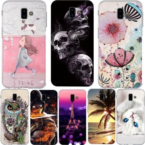 Case for Samsung Galaxy J6+ J610 / J6 Prime / J6 Plus Cover for Samaung J6 Prime Cover Soft TPU Funda Case Capas Silicone Bags