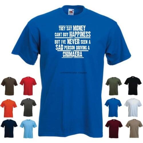 CHIMAERA - 'They say Money can't buy Happiness but...' Funny TVR Car T-shirt