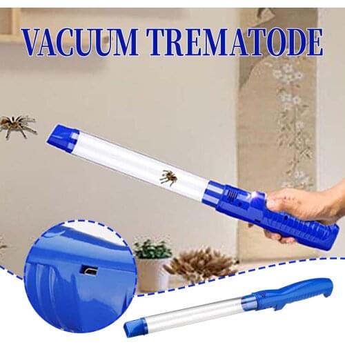 Electronic Insects Catcher Suction Trap Tube Handheld Bug Fly Vacuum Cleaner Household Insects Fly Catcher Pest Trap Control