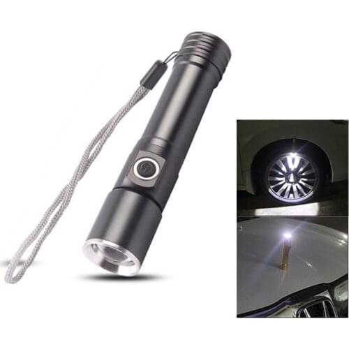 Mini Magnet Q5 led Flashlight 1600 Lumens Zoomable flashlamp Tactical linterna Adjustable focus lanterna Torch lamp for camping