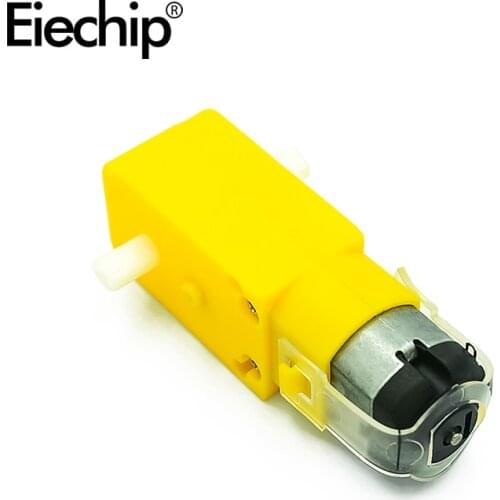 1pcs TT Motor DC 3V-12V Dual Shaft Gear Motor Micro Mini 130 Reducer Electric Motor Gearbox,for DIY Kit Smart Car/Robot