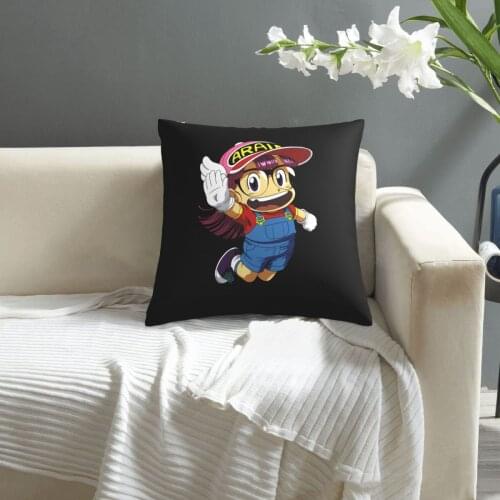 Dr. Slump Arale pillowcase printed cushion cover sofa waist pillow pillow cover
