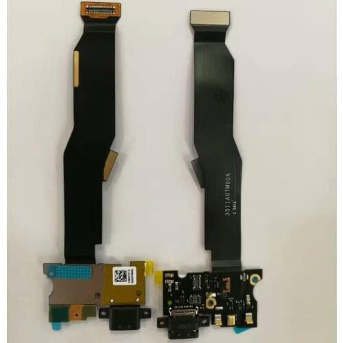 Original For Xiaomi Mi5s Mi 5S Micro USB Charging Charger Port Dock Connector Flex Cable with Microphone Vibrator Board Module