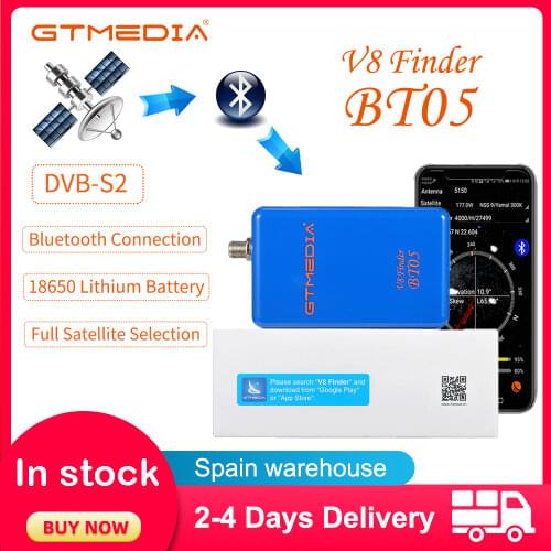 Original GTmedia V8 Finder BT05 BT03 Finder DVB-S2 satellite finder Better than ws-6933 ws6906 upgrade freesat bt01 BT03