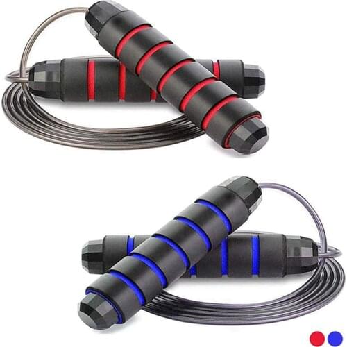Скакалка спортивная Jump Rope Tangle-Free Rapid Speed Jumping Rope Bearings Steel Skipping Ropes Gym Fitness Exercise Slim Body