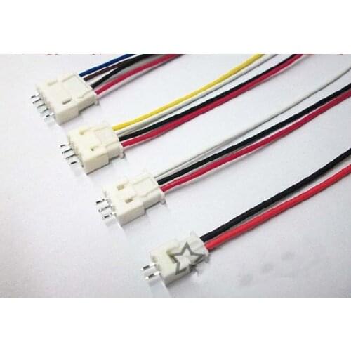 Connector XH2.54 - 2p connections Single head line pressing 150mm wiring harness other wire cable electrical wire