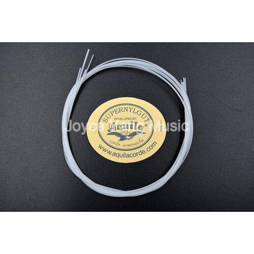 10 Sets of White Nylon Ukulele Strings 1st-4th Hawaii Guitar Soprano Concert Tenor Strings Free Shipping Wholesales