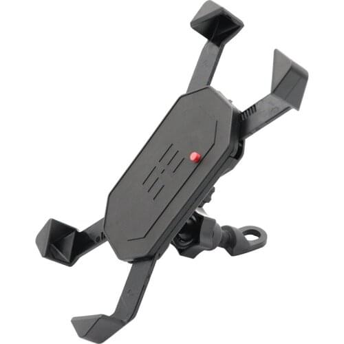 Motorcycle Bicycle Universal Mobile phone bracket Phone Holder 360 Rotation Adjustable for Motorcycle Bike ATV Moped scooter