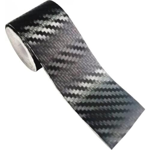 Waterproof 4D Stereo Carbon Fiber Car Sticker Creative Personality Durable Scratches Block The Body