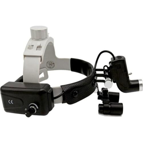 High Quality 4.0/5.0/6.0X Binocular Magnifier Dental Surgical Loupes+5W LED Medical Headlight Headlamp