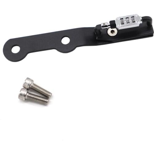Motorcycle Helmet Lock Anti-Theft Combination PIN Locking Secures For Yamaha MT-10 2016-2019
