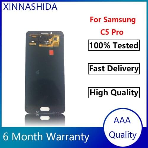 AMOLED LCD Display For Samsung Galaxy C5 Pro C5010 Touch Screen Digitizer Assembly For Samsung C5010