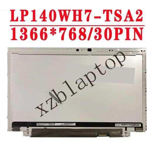 14" Laptop LED LCD Screen Panel LP140WH7-TSA1 LP140WH7-TSA2 LP140WH7 TS A1 For Acer M3-481 M5-481G X483 Grade A+ Display Matrix