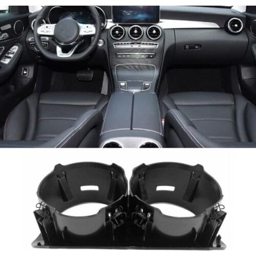 N0HF Vehicle Front Console Water Cup Holder for mercedes benz-C-Class W205 E-W213 KZS