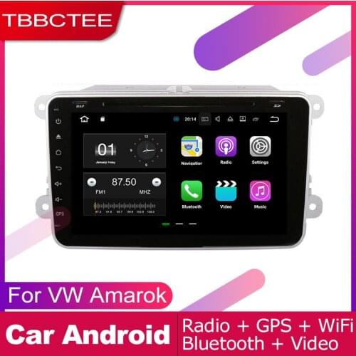 TBBCTEE 2 DIN Auto DVD Player GPS Navi Navigation For Volkswagen VW Amarok 2010~2018 Car Android Multimedia System Screen Radio