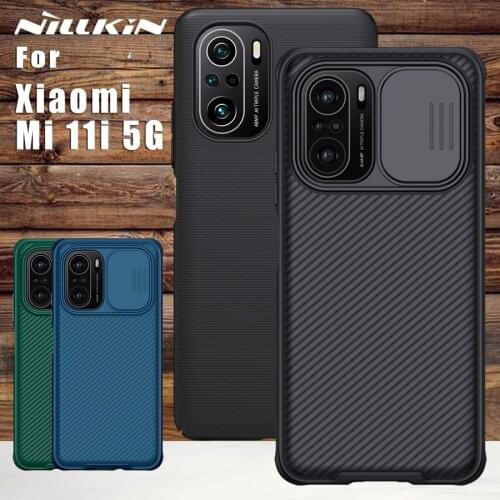 Nillkin For Xiaomi Mi 11i 5G case Camera Protection Camshield Phone Case Lens Protective Back Cover For Xiaomi Mi 11i 5G NFC