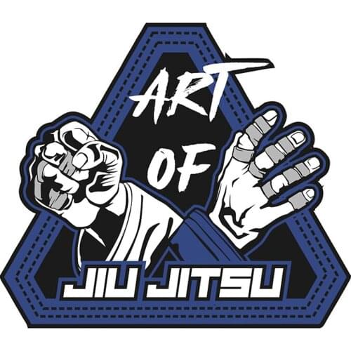 Fuzhen Boutique Decals Exterior Accessories Art of Jiu Jitsu Funny JDM Car Stickers DIY Camper Occlusion Scratch PVC Decal