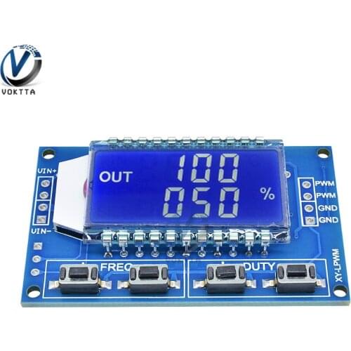1 Way Signal Generator Synthesizer PWM Pulse Frequency Duty Cycle Module LCD Display 1Hz-150Khz PWM Board Function Generator