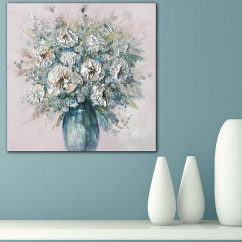 Large size Printing Oil Painting Abstract Flowers114 noble wall art canvas prints pictures for living room and bedroom No Frame