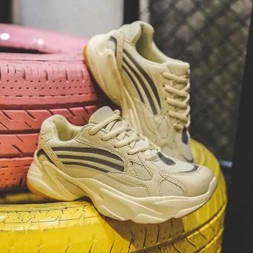 Sooneeya White Shoes Men Retro Shoes Chunky Hip Hop Platform Sneakers Schuhe Street Bambas Hombre Big Size 36-44 Unisex Trainers