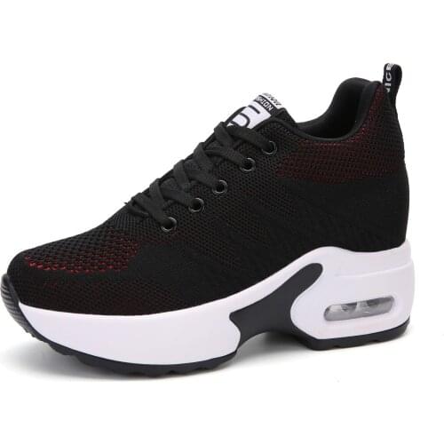 New Womens Air Cushion Fashion Casual Shoes Women Comfortable Breathable Sneakers Big Size