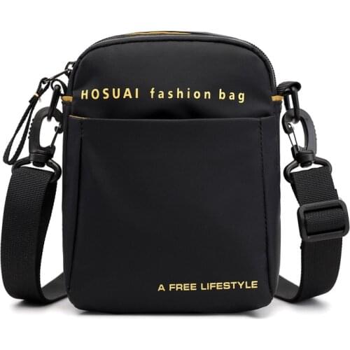 2021 Men Fashion Trendy Shoulder Bags Male Waterproof Nylon Crossbody Bags Casual Wild Messenger Bags Daily Travel Bags