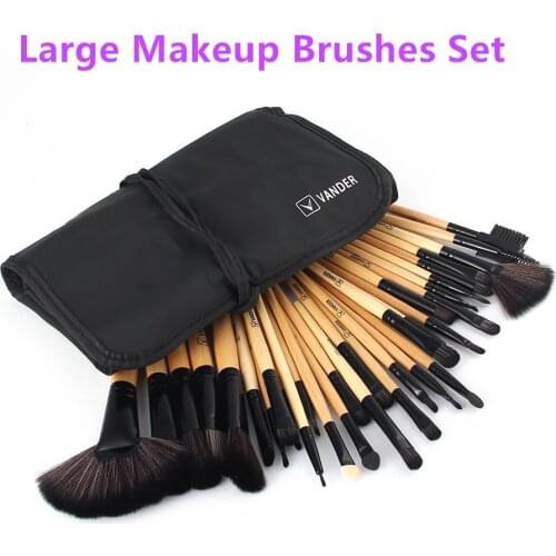 Large Makeup Brushes Set Kit Woman Makeup Cosmetics blush brush Eyeshadow Eyeliner Eye Brush Lip Pen Set Face Kinseibeauty Store