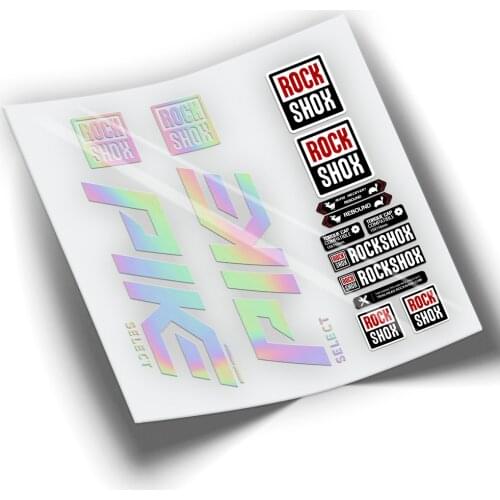 STICKERS FORK BICYCLE ROCKSHOX PIKE SELECT 2021 vinyl WP387