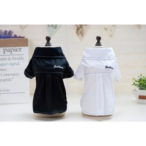 New Dogbaby Two Legs Japanese-style Pet Dogs Simple Shirt Coat With Letter Pattern New Puppy Dogs Clothing Coat For Dog