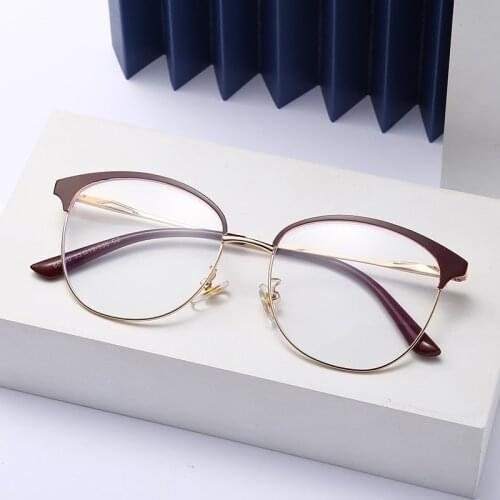 Anti Blue Light Glasses Office Computer Gaming Women Blue Blocking Optical Spectacles Big Size Men Eyeglasses Frame 2021 Trends