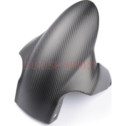 Front Fender Hugger Tire Mudguard Cover For MV Agusta F4 1078RR Brutale 990R 989R Full 100% Carbon Fiber