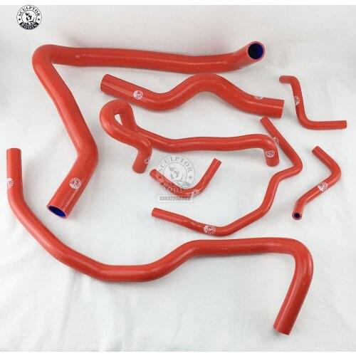 Silicone Radiator Coolant Heater Hose Fit For ACCORD 2.3 CG5/7 K9 98-02 (8PCS) red/blue/black