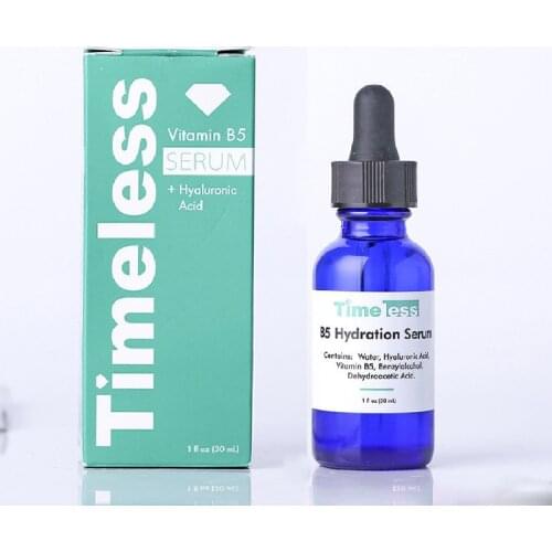 Timeless Vitamin B5 Serum + Hyaluronic Acid Moisturizing Face Essence Oil Control Acne Treatment Anti-Aging Whitening Skin Care