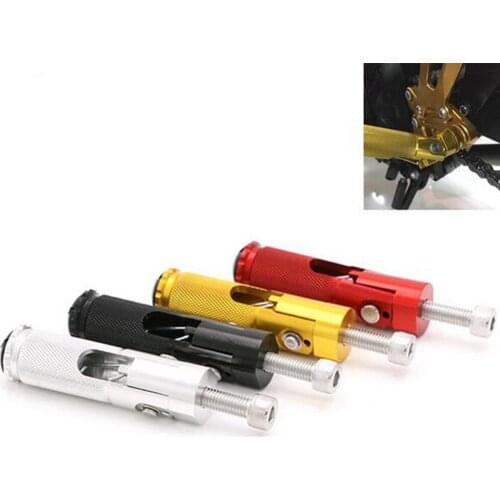 Universal CNC Motorcycle Bike Folding Footrests Footpegs Foot Rests Pegs Rear Pedals Set 4 Colors